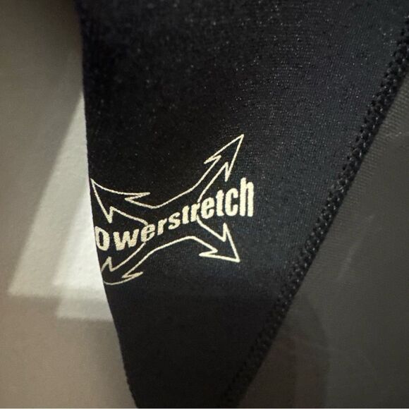 Blue and Black Swim Rashguard with Short Sleeves - Picture 5 of 7